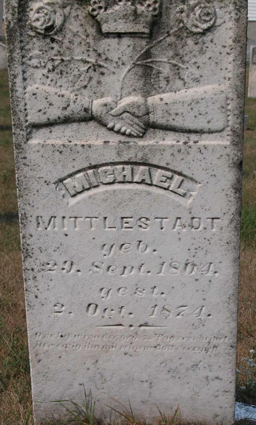 Michael Mittlestadt headstone