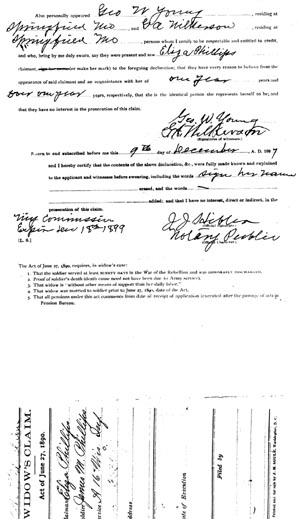 Page 2 - James Madison Phillips Military Record